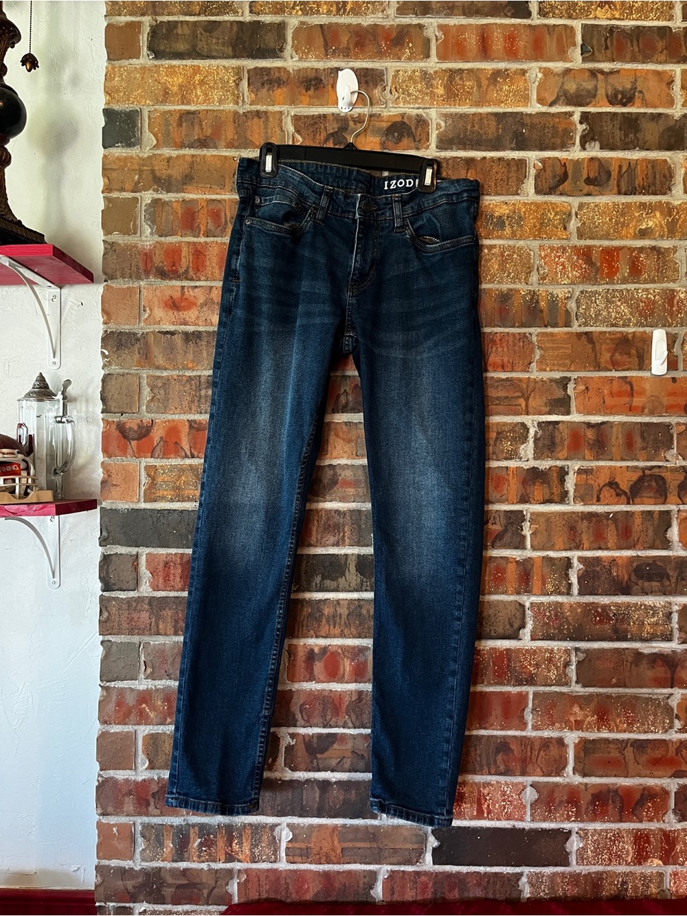 IZOD Men’s Slim Fit Dark Wash Denim Jeans Size32x31